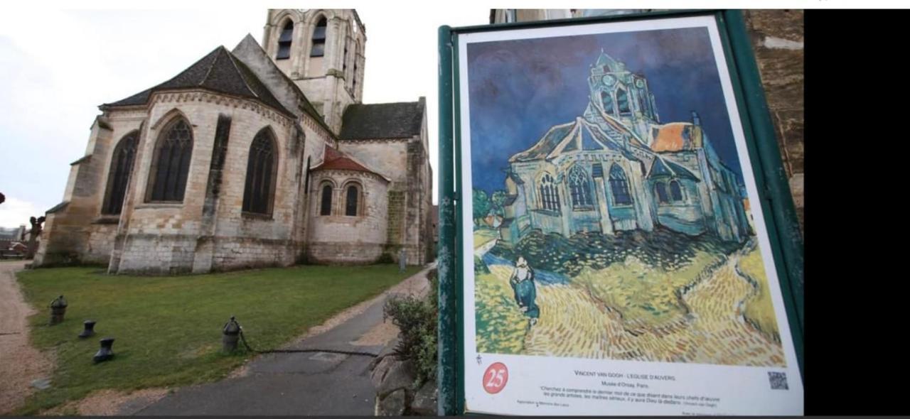 Petite Maison Sur Les Traces De Van Gogh Butry-Sur-Oise Exterior foto